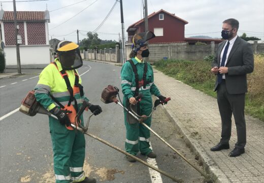 A Xunta apoia con 288.000 euros a contratación de 21 desempregados para a preveción de incendios en 15 concellos de Comarca de Ferrolterra